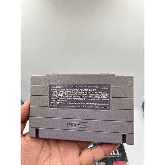 On the Ball (Super Nintendo SNES, 1992) Complete In Box - Picture 10 of 16